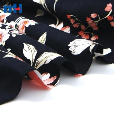 Floral Printed Rayon Fabric