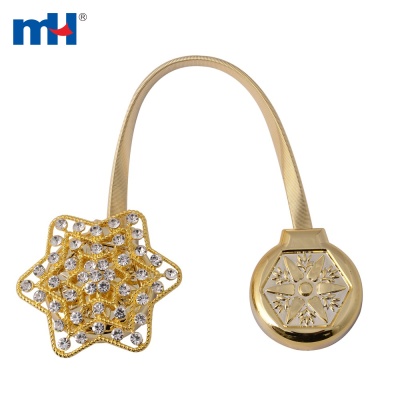 Diamond Curtain Magnetic Tiebacks