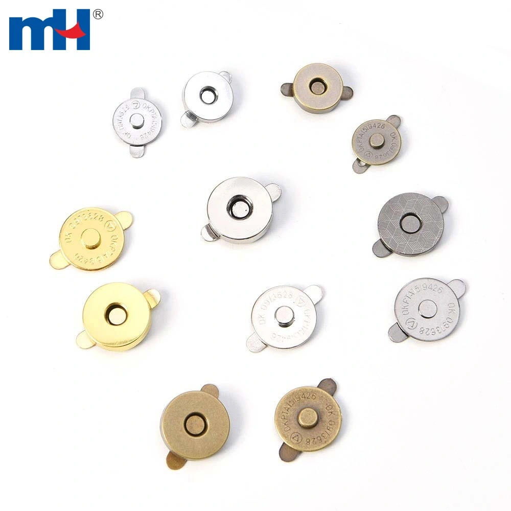 18mm Button Clasp Snaps for Purses, Bags, Clothes