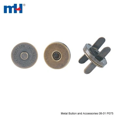 Super Thin Magnetic Snaps Bag Button