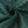 Tissu en mousseline de soie à pois suisse