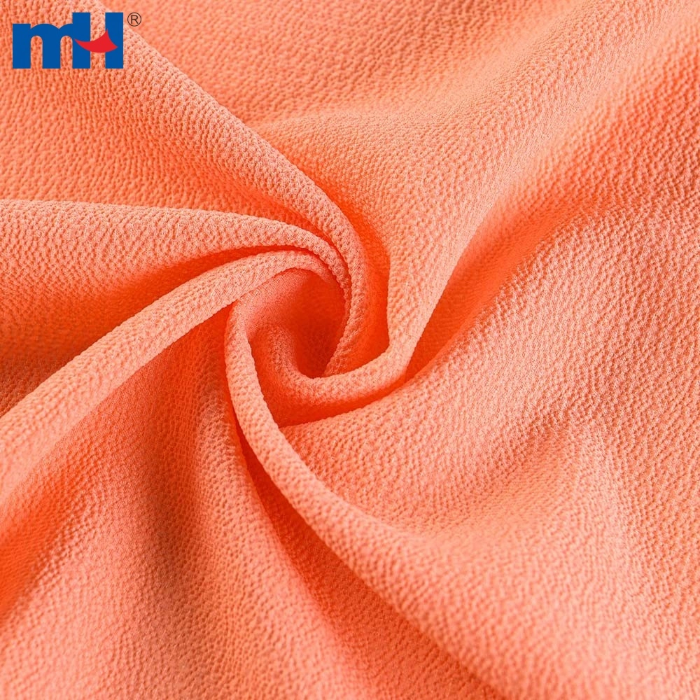 Poly Spandex Seersucker Gauze Crinkle Crepe Chiffon Fabric