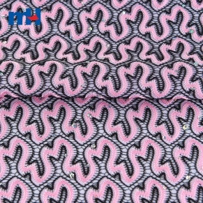 Laminated Polyester Lace Fabric