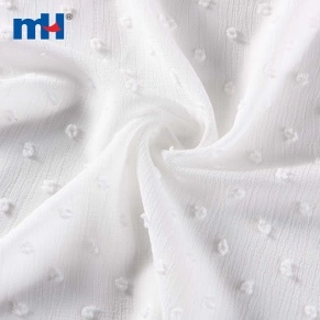 3D Decorated Chiffon Fabric