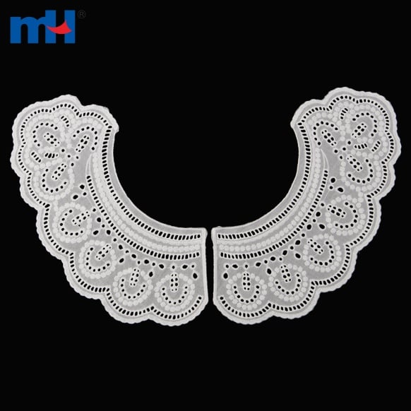 Two-Piece Embroidered Lace Collar-21GZA032