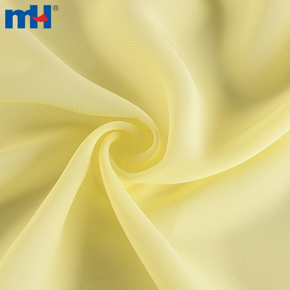 100D*100D 1600TPM 100%Polyester Chiffon Fabric with Great Breathability ...