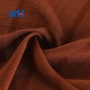Tissu crêpe froissé en soie 100 % polyester pour robe