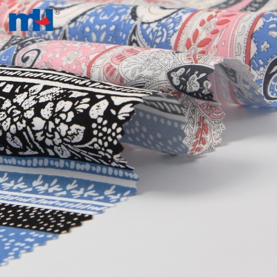 45S Printed Viscose Fabric