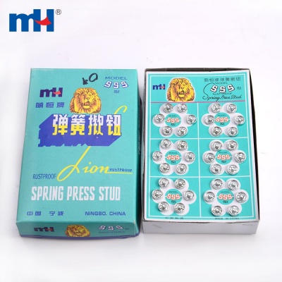 10mm 999 Brand Press Stud Button