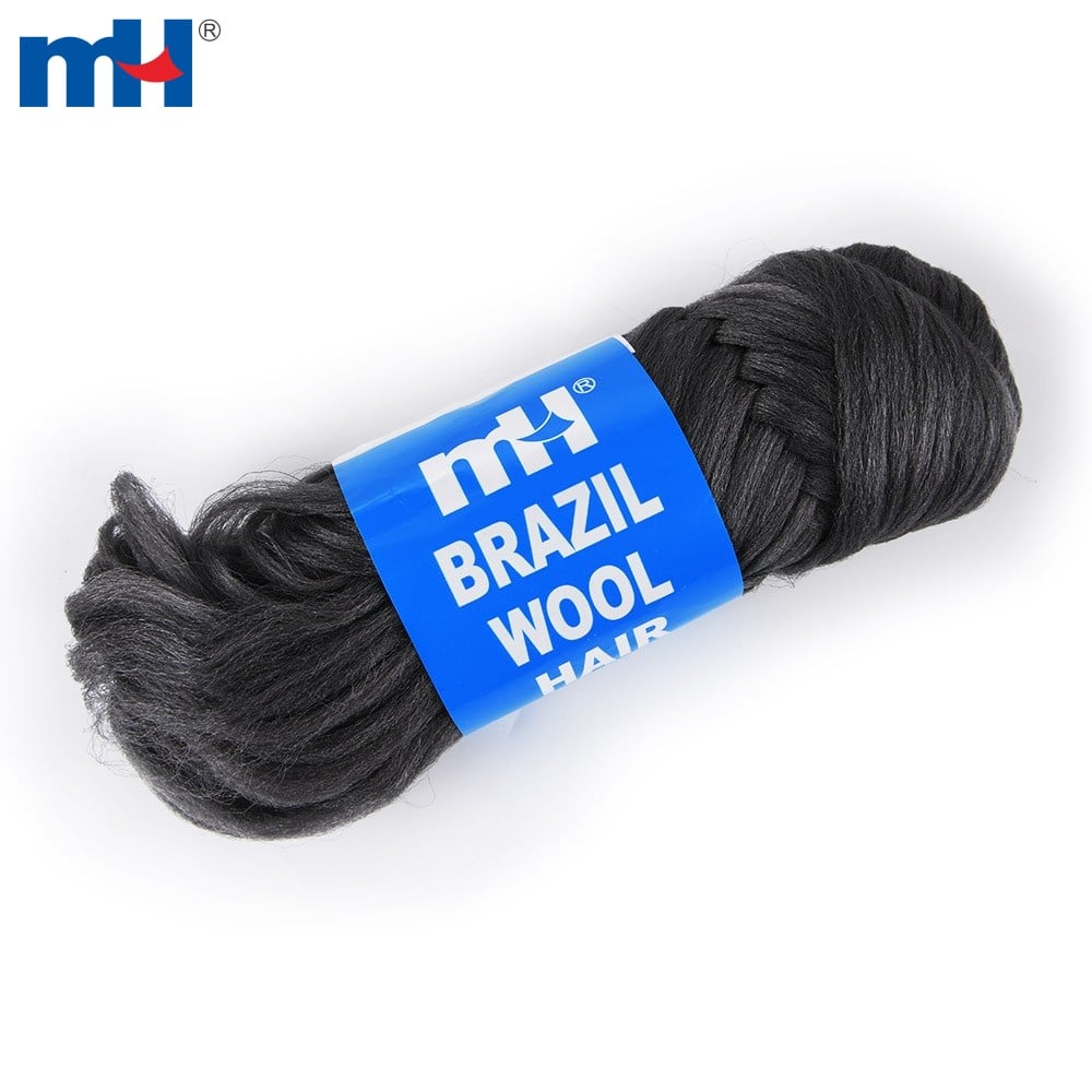 Brazilian Wool Hair Acrylic Yarn for African Hair Braiding