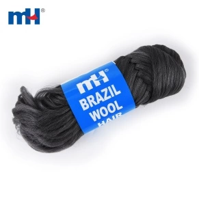 Бразильская шерстяная пряжа для волос