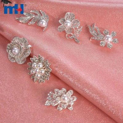 Broche Perle Argent