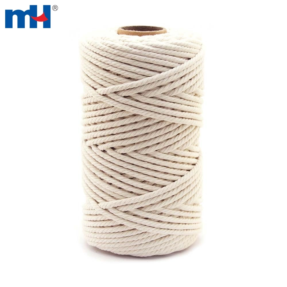 5mm Natural Color Cotton Macrame Rope Thread