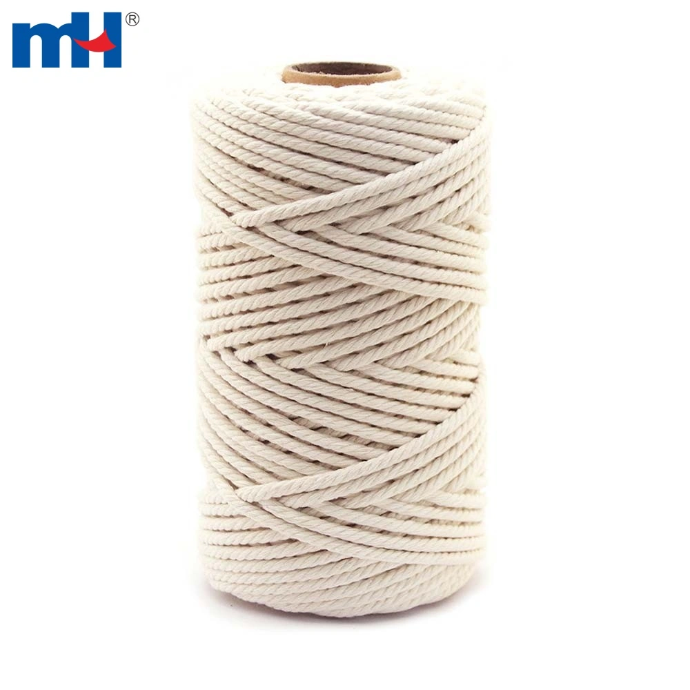 5mm Natural Color Cotton Macrame Rope Thread