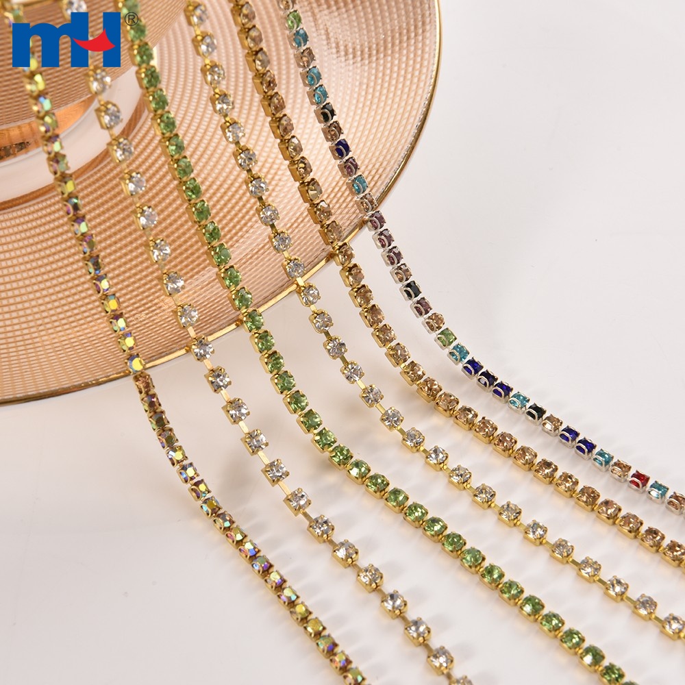Crystal Claw Cup Chain for Room Decoration and Garments Accessories