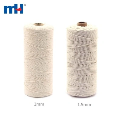 Fil de coton macramé