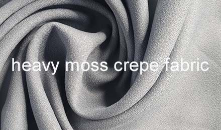 A Comprehensive Guide to Heavy Moss Crepe Fabric