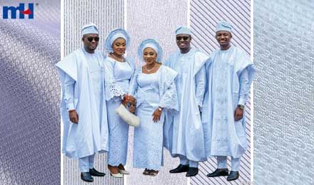 White Garment Material: Sparkling Fabrics for Nigeria's Elite Market