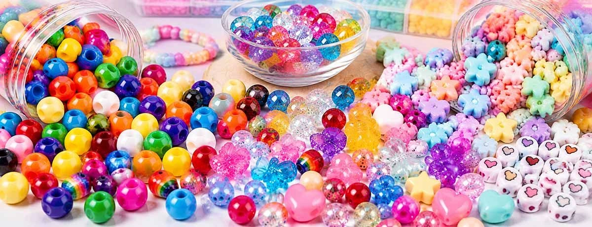 plastic beads