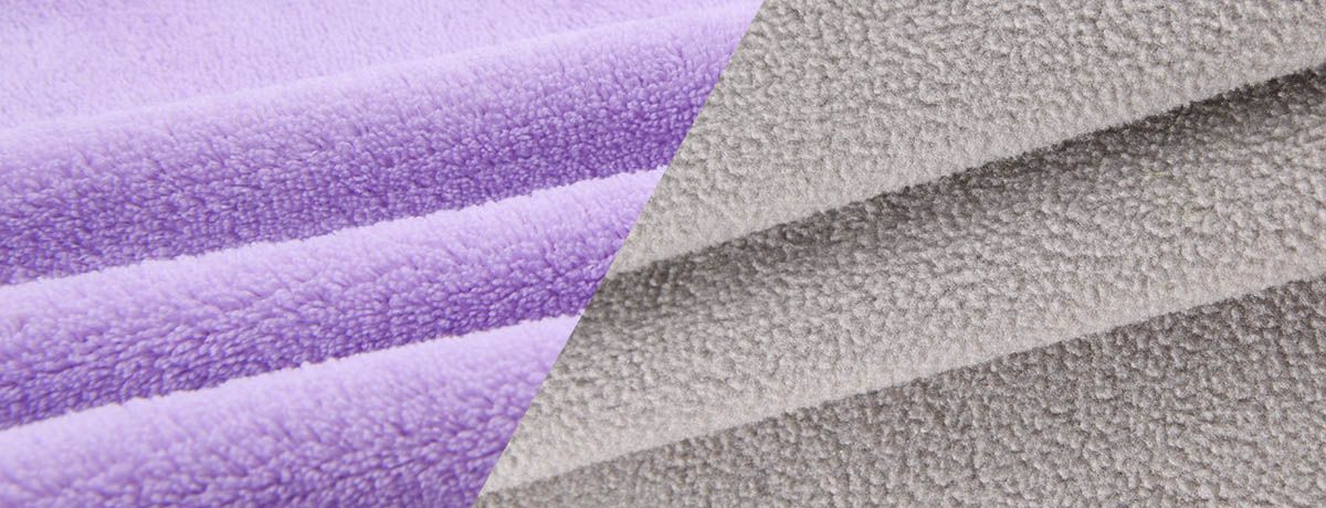 Korallenfleece vs. Polarfleece