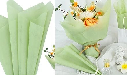 Exploring the Charm of Sage Green Floral Wrapping Paper