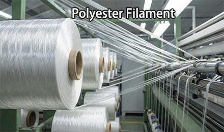 How Is Polyester Filament Produced and Applied in Commercial Textile Manufacturing?