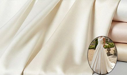 How to Source the Right Satin Fabric for Bridal and Wedding Dress Manufacturing?