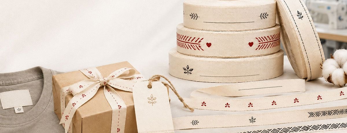 printed twill tape