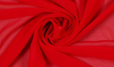 Why Everyone Loves Red Chiffon Fabric