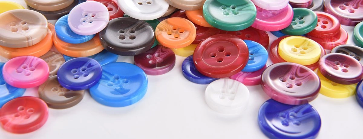 resin buttons