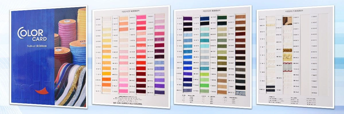 Grosgrain Ribbon color card