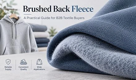 Brushed Back Fleece: A Practical Guide for B2B Textile Buyers