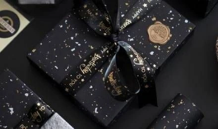 The Best Black Glitter Wrapping Paper for Stunning Gift Presentation