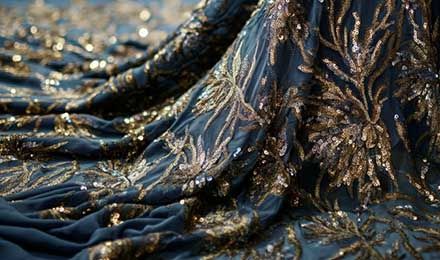 Chiffon Fabric with Sequins: A Guide for Garment Manufacturers