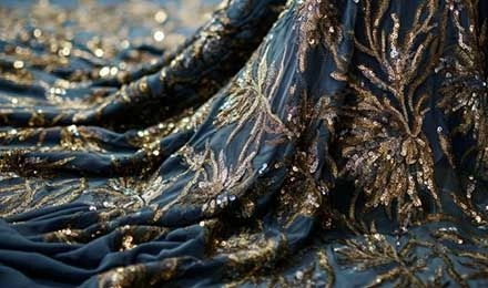 Chiffon Fabric with Sequins: A Guide for Garment Manufacturers