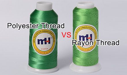 Choosing the Best Embroidery Thread: Polyester vs Rayon Thread Comparison