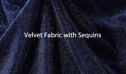 A Guide to Velvet Fabric with Sequins