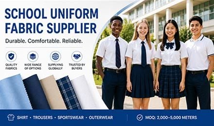 Wholesale School Uniform Fabric Supplier