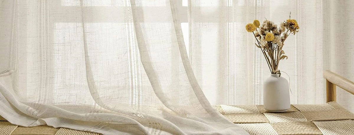 sheer linen