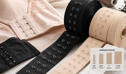 Hook and Eye Closure Tape: Garment Guide for Bulk Buyers