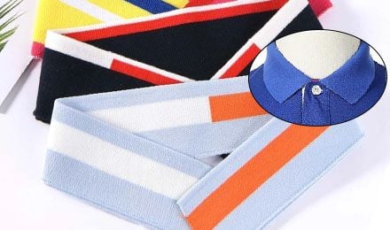 Which Rib Knit Fabric Works Best as T Shirt Collar Fabric for Polo Shirts?