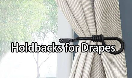Top 10 Stylish Holdbacks for Drapes to Elevate Your Home Decor