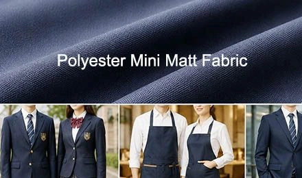What Is 100% Polyester Mini Matt Fabric and Why Is It Popular for B2B Buyers?