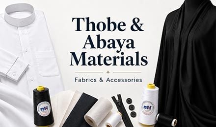 One-Stop Thobe & Abaya Materials Supplier