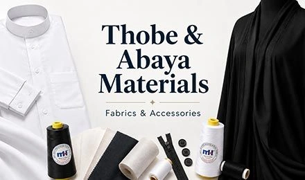 One-Stop Thobe & Abaya Materials Supplier