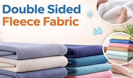 How Do Manufacturers Use Double Sided Fleece Fabric in Apparel and Home Textiles?