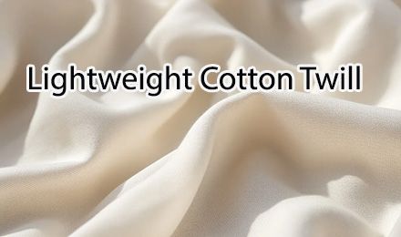 Exploring the Versatility of Lightweight Cotton Twill Fabric