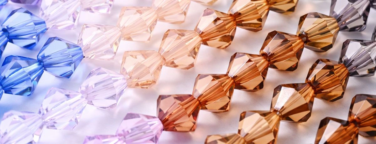 clear glass bead