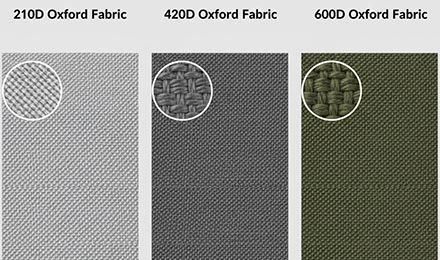 210D vs 420D vs 600D Oxford Fabric: How to Choose the Right Oxford Fabric for Maximum Durability?
