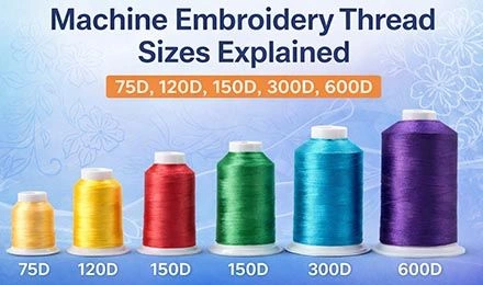 What Do Machine Embroidery Thread Sizes Mean and How Do You Choose the Right One?